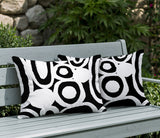 Otto Tribal 2 Sets Indoor/Outdoor Reversible Rectangular Pillow