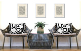 Otto Geometric Reversible Indoor/Outdoor Rectangular Pillow