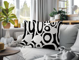 Otto Tribal 2 Sets Indoor/Outdoor Reversible Square Pillow