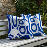 Otto Tribal 2 Sets Indoor/Outdoor Reversible Square Pillow