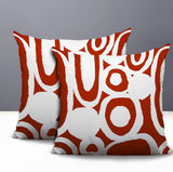 Otto Tribal 2 Sets Indoor/Outdoor Reversible Square Pillow
