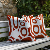 Otto Tribal 2 Sets Indoor/Outdoor Reversible Square Pillow