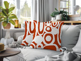 Otto Tribal 2 Sets Indoor/Outdoor Reversible Square Pillow