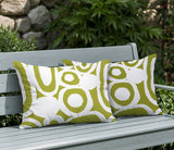 Otto Tribal 2 Sets Indoor/Outdoor Reversible Rectangular Pillow