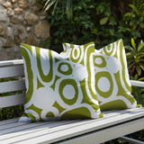 Otto Tribal 2 Sets Indoor/Outdoor Reversible Square Pillow