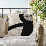 Otto Geometric Reversible Indoor/Outdoor Square Pillow