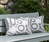 Otto Tribal 2 Sets Indoor/Outdoor Reversible Rectangular Pillow