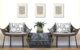 Otto Tribal 2 Sets Indoor/Outdoor Reversible Rectangular Pillow