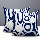 Otto Tribal 2 Sets Indoor/Outdoor Reversible Square Pillow