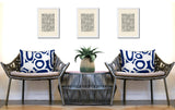 Otto Geometric Reversible Indoor/Outdoor Rectangular Pillow
