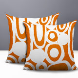 Otto Tribal 2 Sets Indoor/Outdoor Reversible Square Pillow