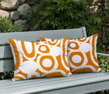Otto Tribal 2 Sets Indoor/Outdoor Reversible Rectangular Pillow