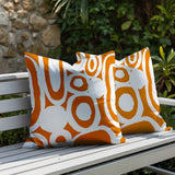 Otto Tribal 2 Sets Indoor/Outdoor Reversible Square Pillow
