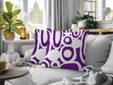 Otto Tribal 2 Sets Indoor/Outdoor Reversible Square Pillow