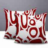 Otto Tribal 2 Sets Indoor/Outdoor Reversible Square Pillow