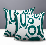 Otto Tribal 2 Sets Indoor/Outdoor Reversible Square Pillow