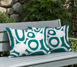 Otto Tribal 2 Sets Indoor/Outdoor Reversible Rectangular Pillow