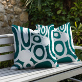 Otto Tribal 2 Sets Indoor/Outdoor Reversible Square Pillow