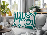 Otto Tribal 2 Sets Indoor/Outdoor Reversible Square Pillow
