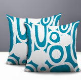 Otto Tribal 2 Sets Indoor/Outdoor Reversible Square Pillow