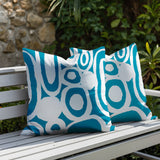 Otto Tribal 2 Sets Indoor/Outdoor Reversible Square Pillow