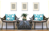 Otto Tribal 2 Sets Indoor/Outdoor Reversible Rectangular Pillow