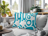 Otto Tribal 2 Sets Indoor/Outdoor Reversible Square Pillow