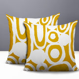 Otto Tribal 2 Sets Indoor/Outdoor Reversible Square Pillow