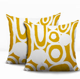 Otto Tribal 2 Sets Indoor/Outdoor Reversible Square Pillow