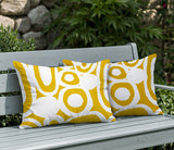 Otto Tribal 2 Sets Indoor/Outdoor Reversible Rectangular Pillow