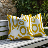 Otto Tribal 2 Sets Indoor/Outdoor Reversible Square Pillow