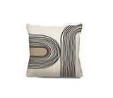 Ovi Abstract Spun Polyester Square Indoor/Outdoor Throw Pillow