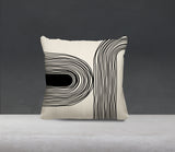 Ovi Abstract Spun Polyester Square Indoor/Outdoor Throw Pillow