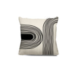 Ovi Abstract Spun Polyester Square Indoor/Outdoor Throw Pillow