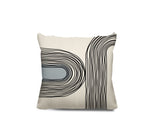 Ovi Abstract Spun Polyester Square Indoor/Outdoor Throw Pillow