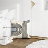 Ovi Abstract Spun Polyester Square Indoor/Outdoor Throw Pillow
