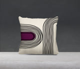 Ovi Abstract Spun Polyester Square Indoor/Outdoor Throw Pillow