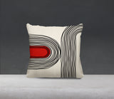 Ovi Abstract Spun Polyester Square Indoor/Outdoor Throw Pillow