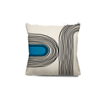 Ovi Abstract Spun Polyester Square Indoor/Outdoor Throw Pillow
