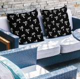 Palmetto Botanical Reversible Indoor/Outdoor Square Pillow