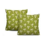 Palmetto Botanical Reversible Indoor/Outdoor Square Pillow