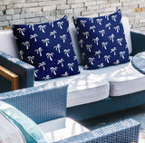 Palmetto Botanical Reversible Indoor/Outdoor Square Pillow