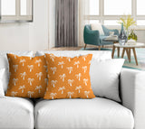 Palmetto Botanical Reversible Indoor/Outdoor Square Pillow
