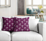 Palmetto Botanical Reversible Indoor/Outdoor Square Pillow