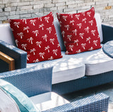Palmetto Botanical Reversible Indoor/Outdoor Square Pillow