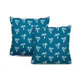 Palmetto Botanical Reversible Indoor/Outdoor Square Pillow