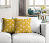 Palmetto Botanical Reversible Indoor/Outdoor Square Pillow