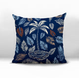 Palmgroove Palm Reversible Indoor/Outdoor Square Pillow