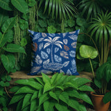 Palmgroove Palm Reversible Indoor/Outdoor Square Pillow