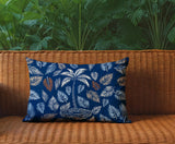 Palmgroove Palm Reversible Indoor/Outdoor Rectangular Pillow
